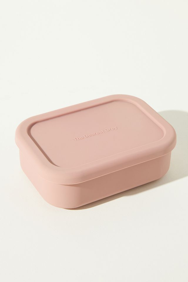 The Dearest Grey Silicone Bento Box #1