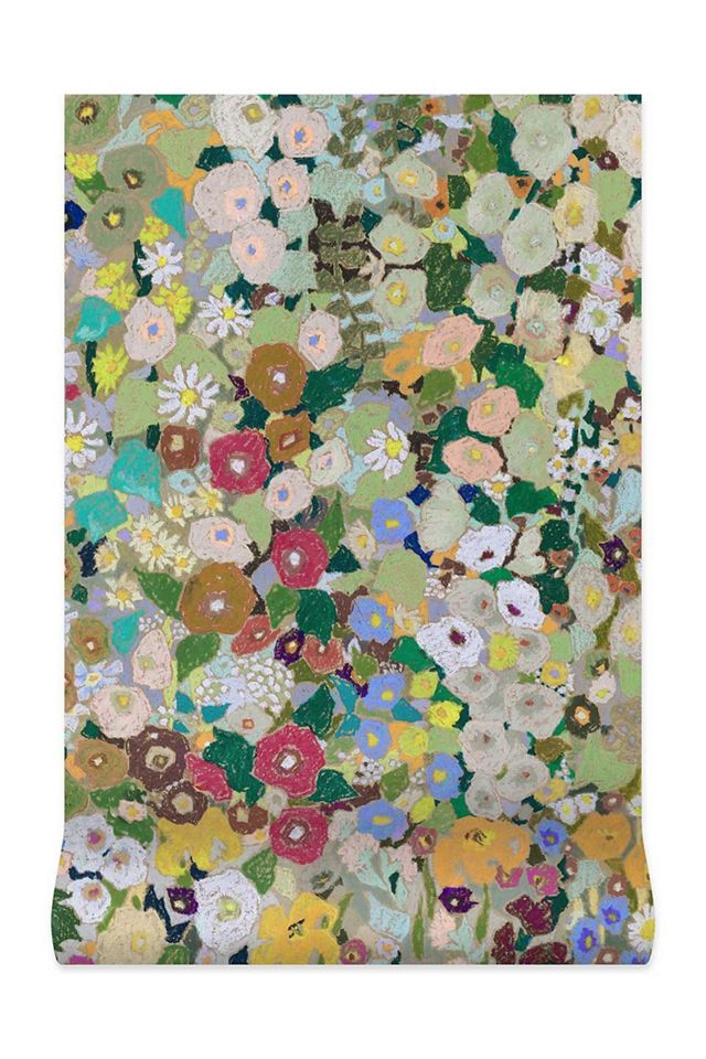 House of Hackney Hollyhocks Wallpaper #1