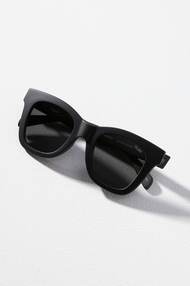 Quay After Hours Polarized Sunglasses | Anthropologie display picture 3
