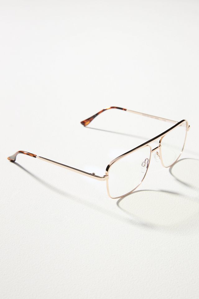 Quay Poster Boy Mini Blue Light Glasses Anthropologie