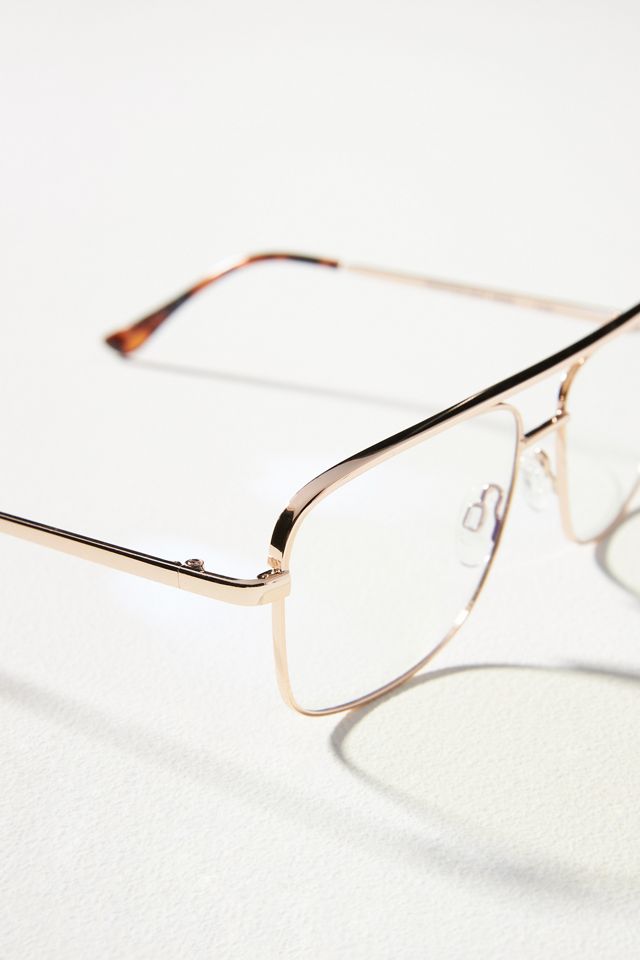 Quay Poster Boy Mini Blue Light Glasses Anthropologie