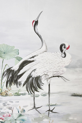 Crane Animal Wall Mural - Thumbnail 3