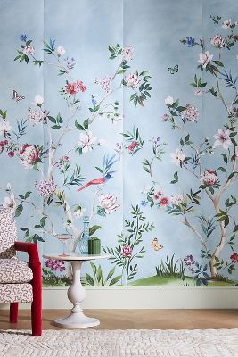 Chinoiserie Mural | AnthroLiving