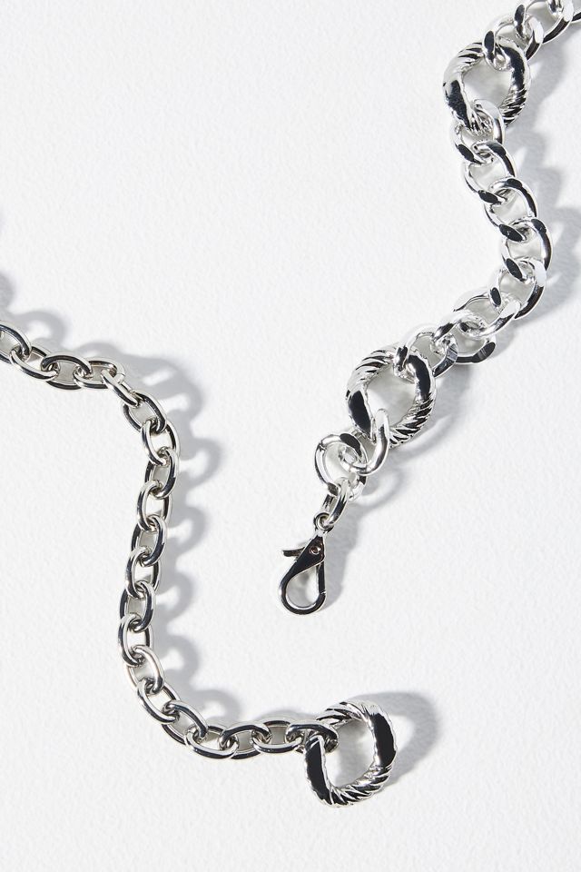 Silver Chain Belt | Anthropologie display picture 2
