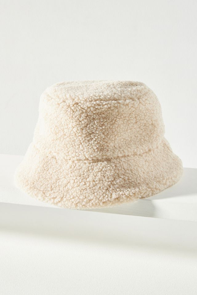 By Anthropologie Sherpa Bucket Hat | Anthropologie display picture 1