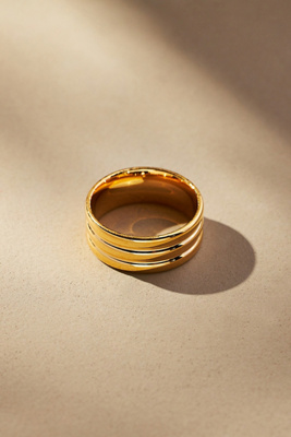 Chunky Gold Ring | Anthropologie