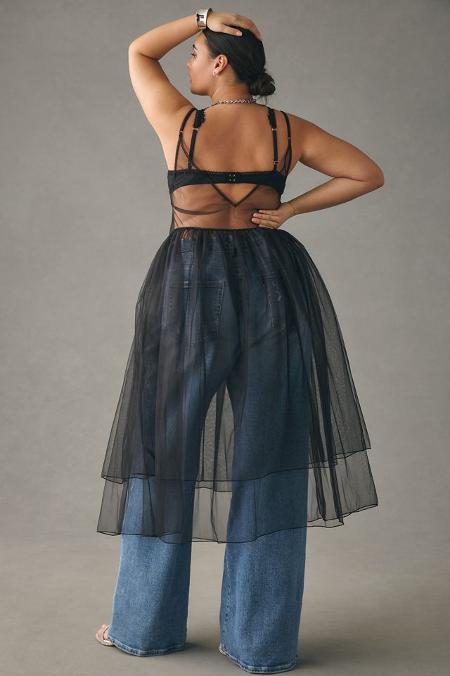 By Anthropologie Sheer Slip #8