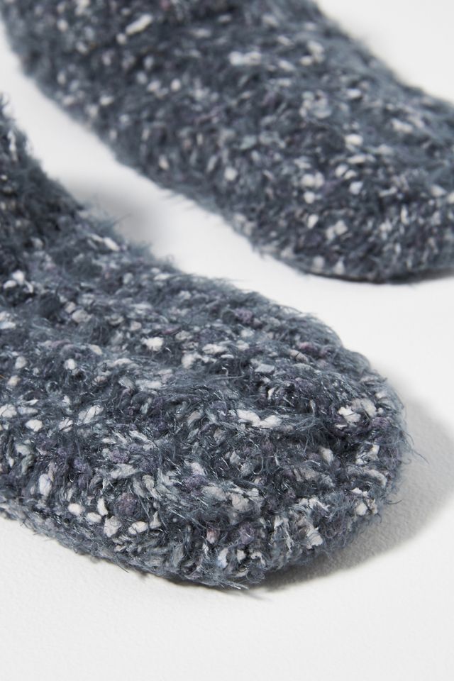 Lemon Frosted Fuzz Slippers #2
