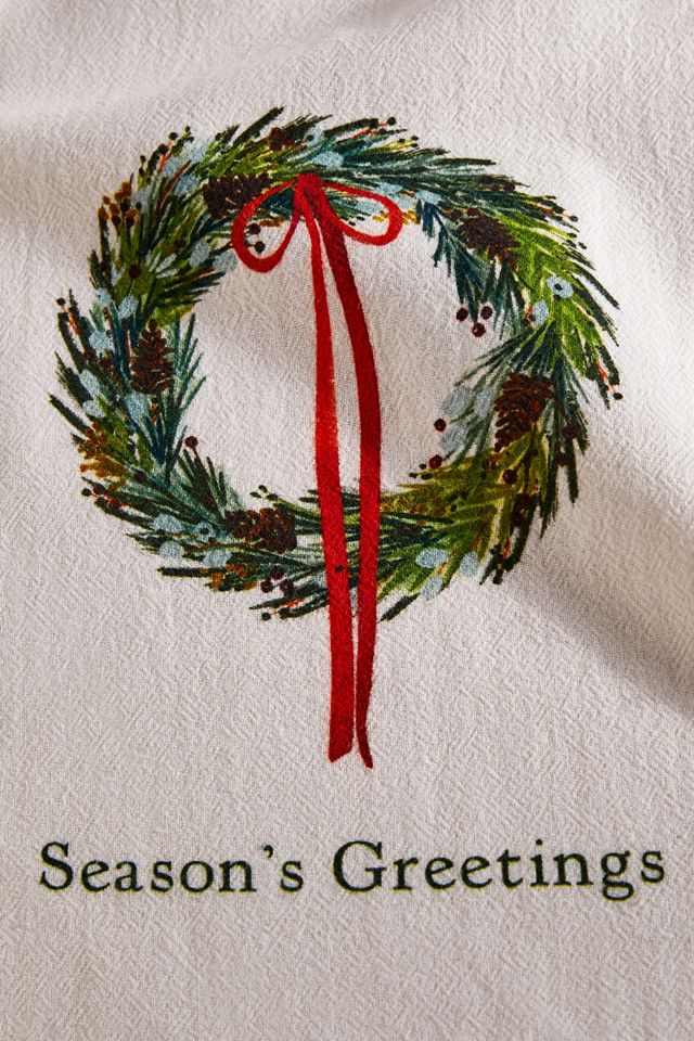 Terrain Holiday Dish Towel #1
