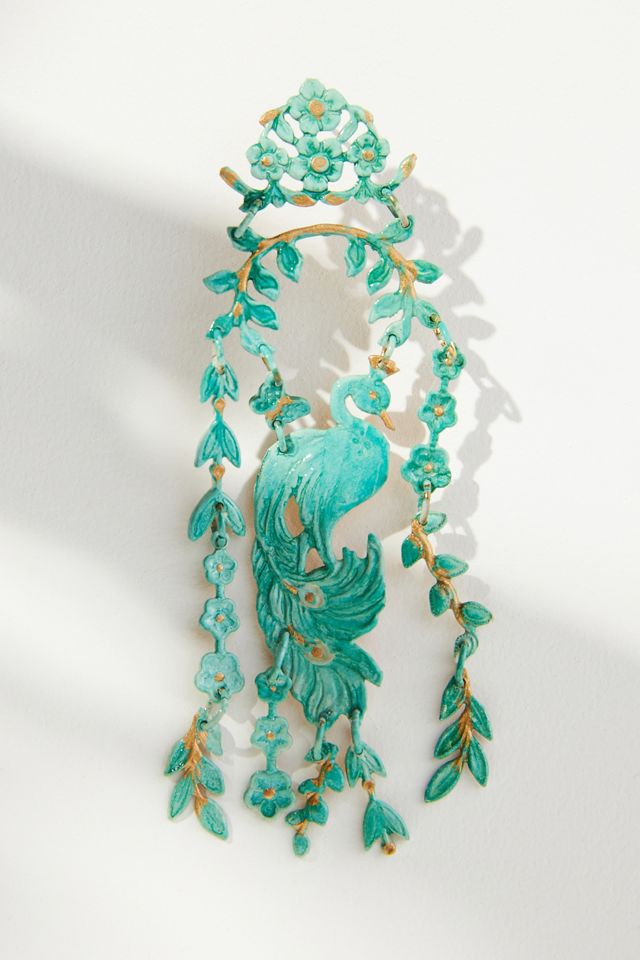 We Dream in Colour Jade Palace Garden Earrings #1