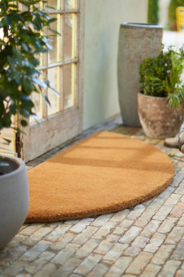 Abstract Half Moon Doormat Indoor & Outdoor Doormat Long Lasting