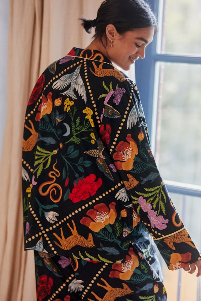 Rosa de Weerd for Anthropologie Flannel Sleep Top #4