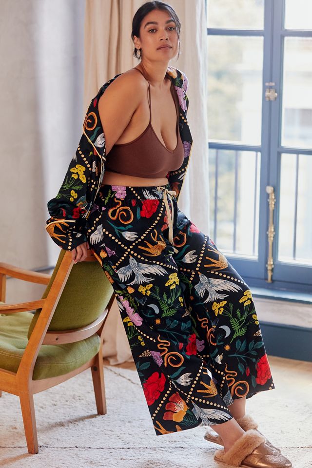 Rosa de Weerd for Anthropologie Flannel Sleep Top #6
