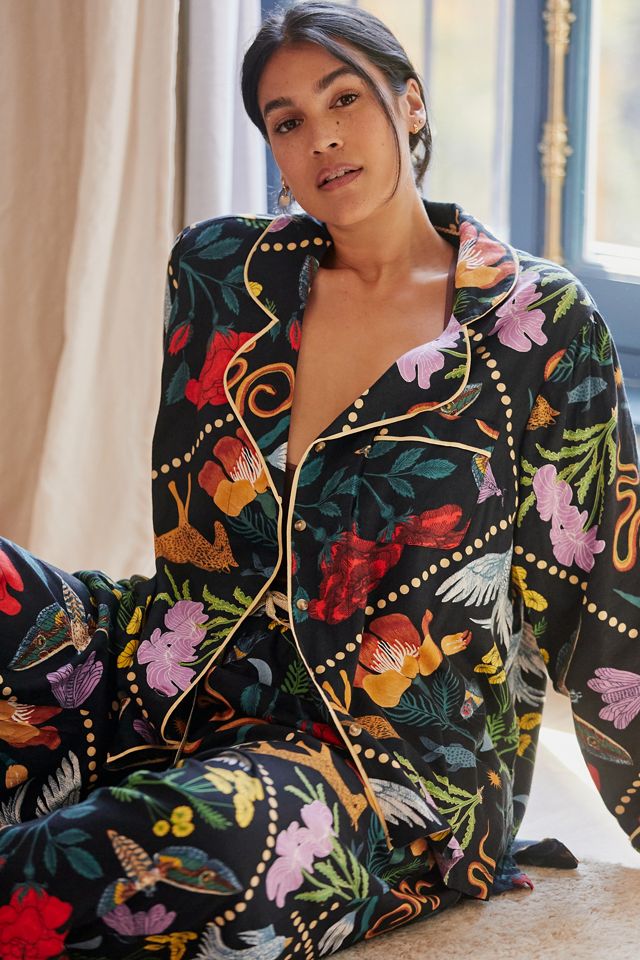 Rosa de Weerd for Anthropologie Flannel Sleep Top #3