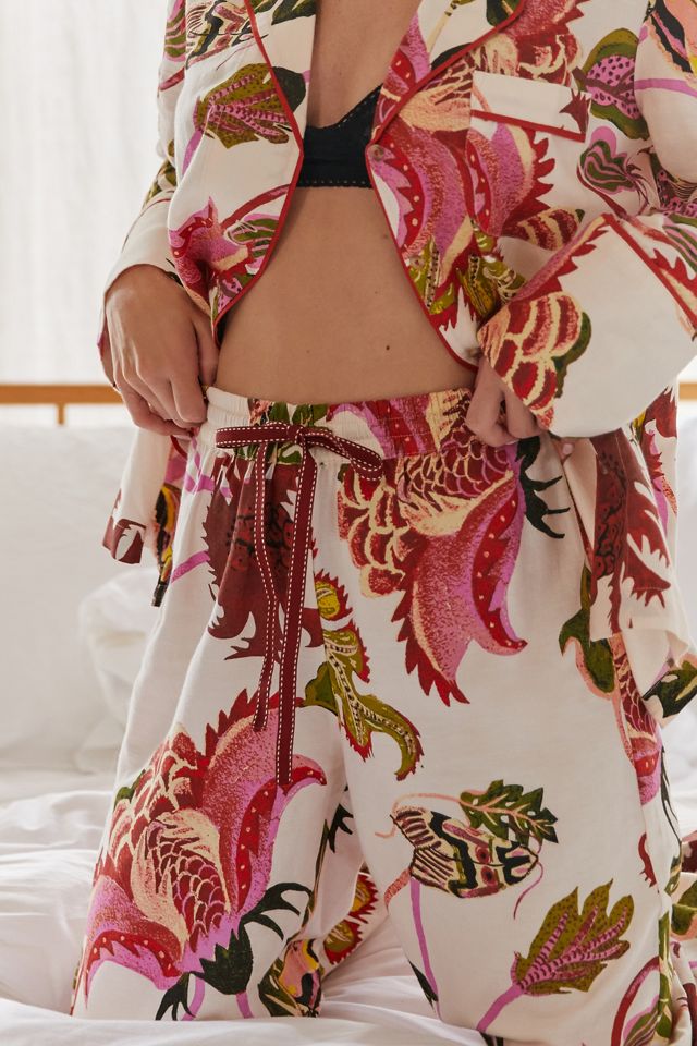 Pantalon de pyjama en flanelle Raphael Balme pour Anthropologie #1