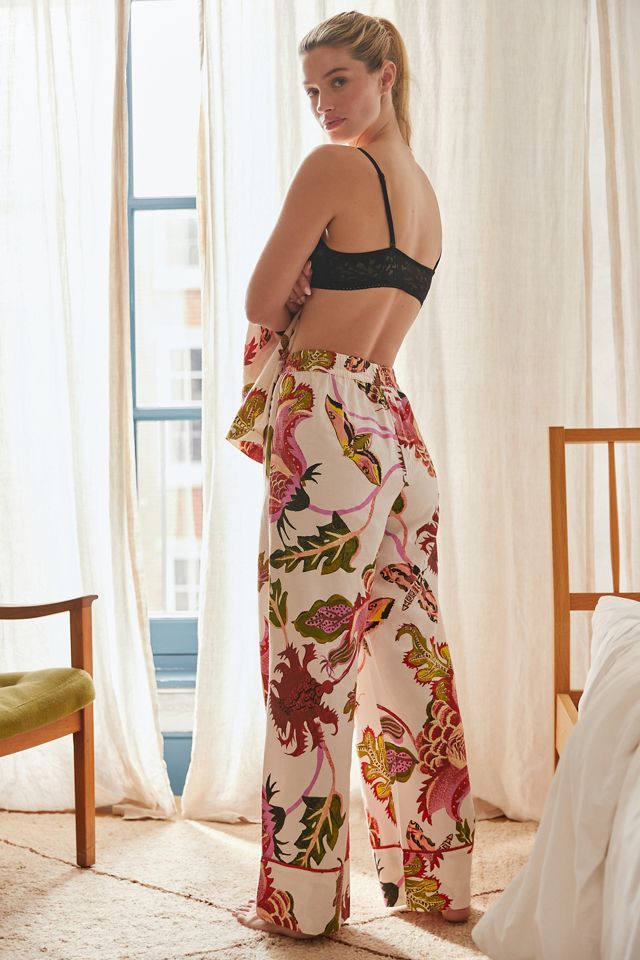 Pantalon de pyjama en flanelle Raphael Balme pour Anthropologie #2