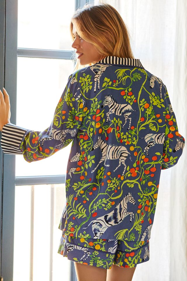 Olivia Wendel for Anthropologie Flannel Sleep Top #3