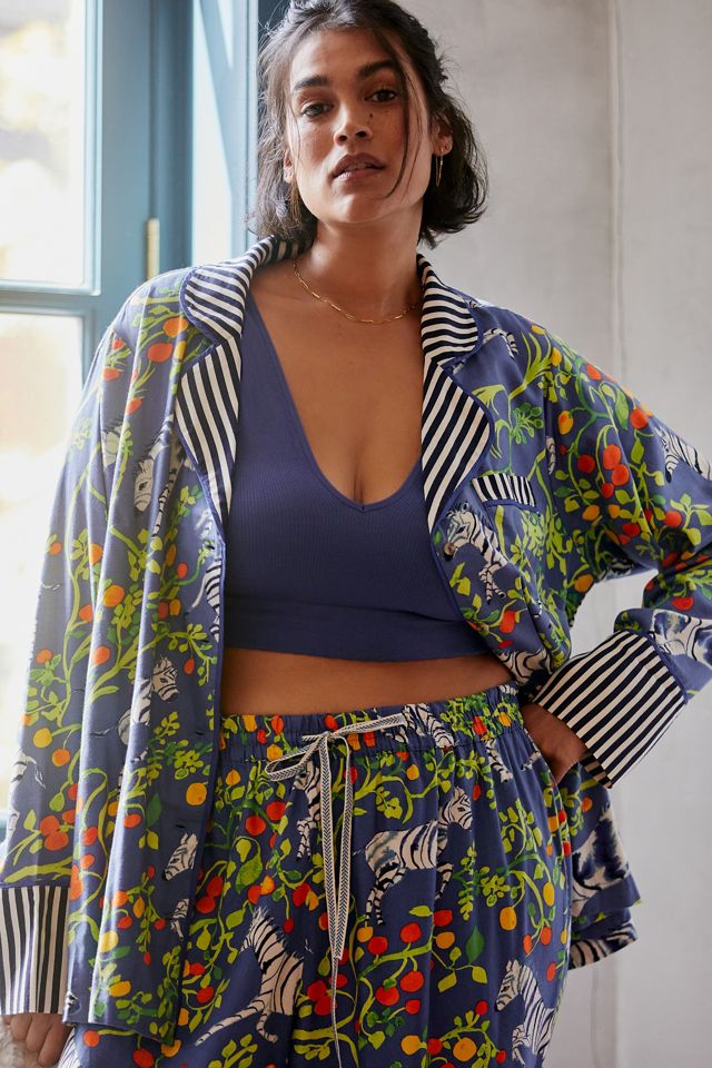 Olivia Wendel for Anthropologie Flannel Sleep Top #5
