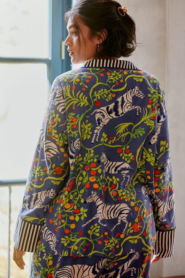 Olivia Wendel for Anthropologie Flannel Sleep Top #6