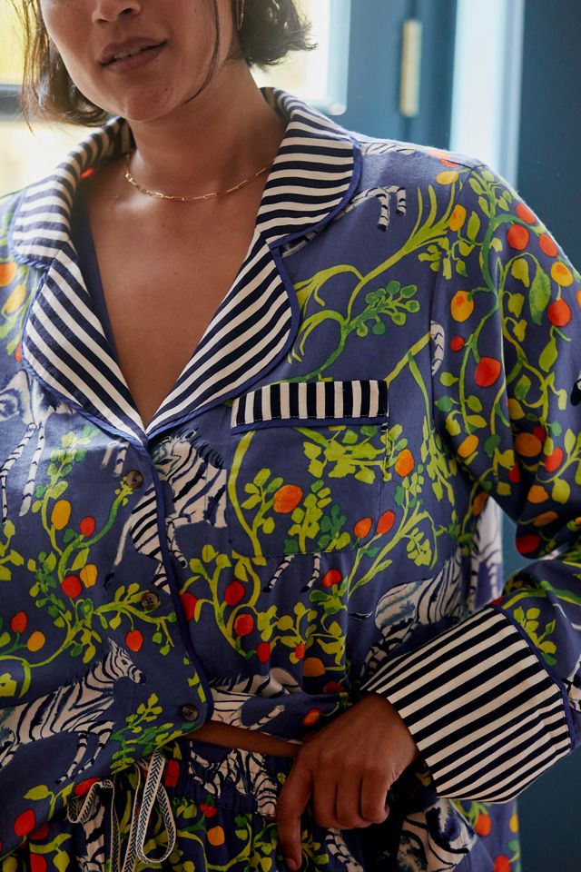 Olivia Wendel for Anthropologie Flannel Sleep Top #7