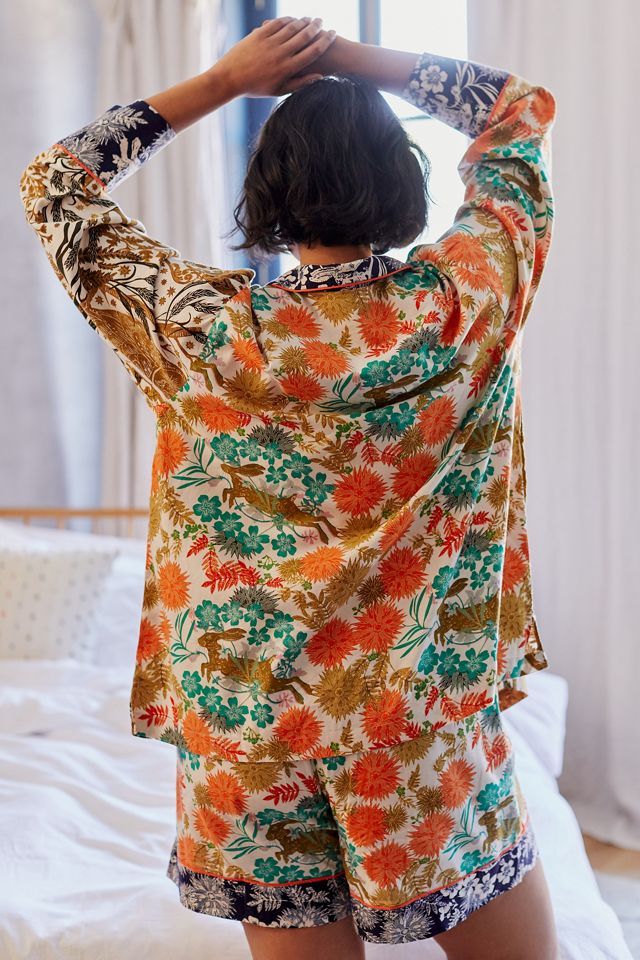 Cally Conway for Anthropologie Flannel Sleep Top #5