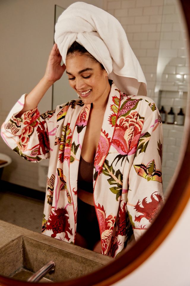 Raphael Balme for Anthropologie Flannel Robe #4