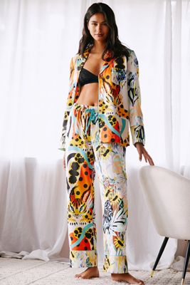 Marcos Navarro for Anthropologie Flannel Sleep Pants
