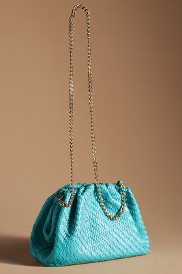 Shop By Anthropologie The Frankie Clutch In Blue