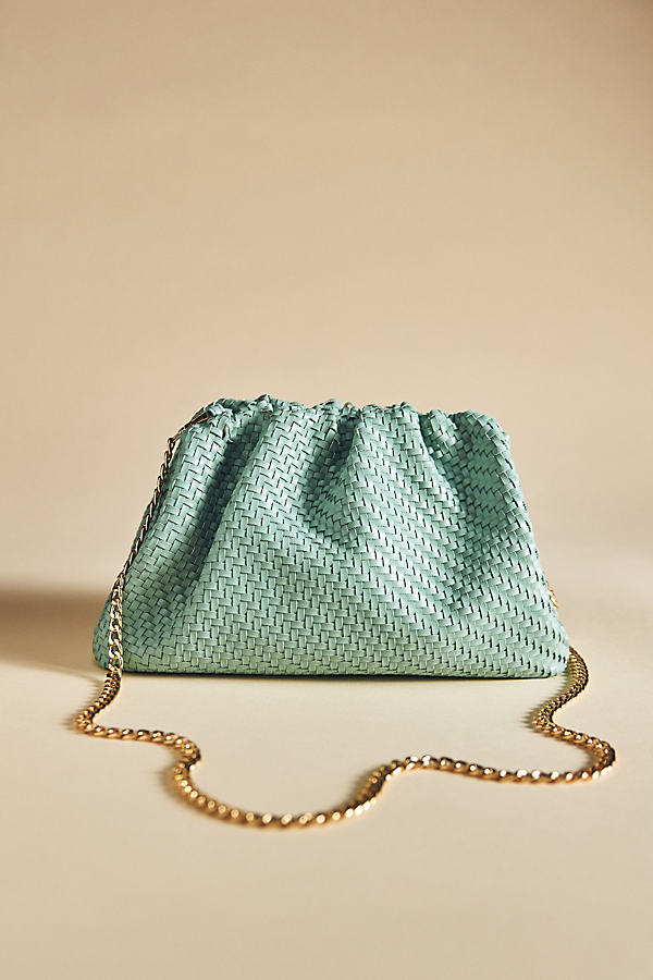 By Anthropologie The Frankie Clutch In Blue