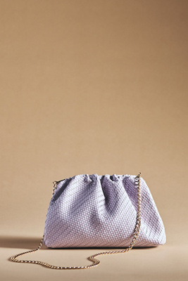 By Anthropologie The Frankie Clutch In Purple