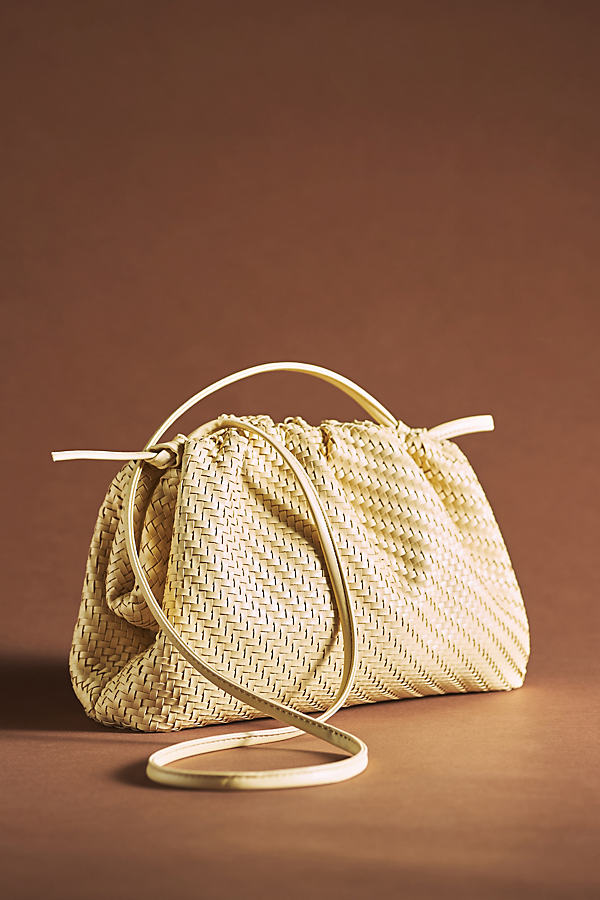 By Anthropologie The Frankie Clutch In Yellow