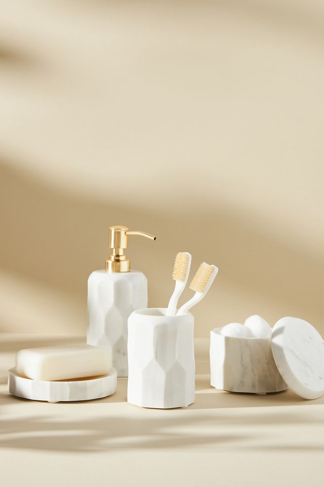 Marble Toothbrush Holder