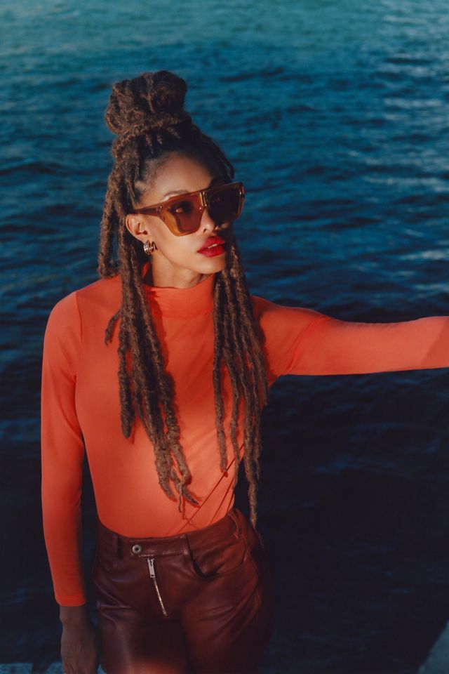 Karen Walker Double Trouble Sunglasses | Anthropologie display picture 1