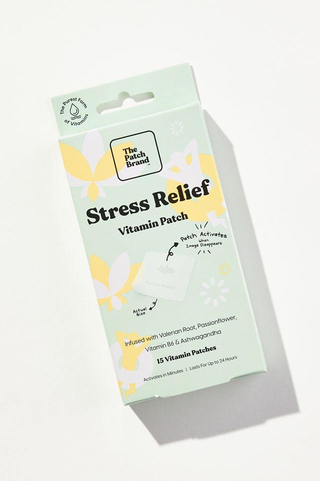 The Patch Brand Stress Relief Patch Set Anthropologie