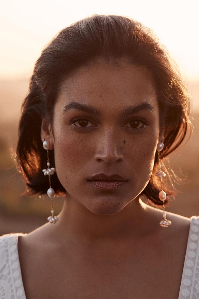 Christine Elizabeth Fleurette Earrings Anthropologie