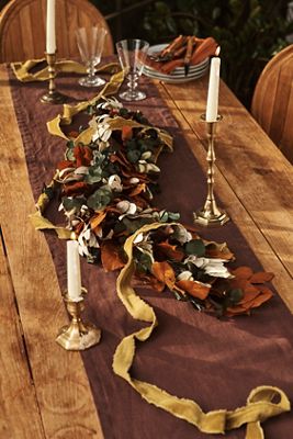 Preserved Full Harvest Garland