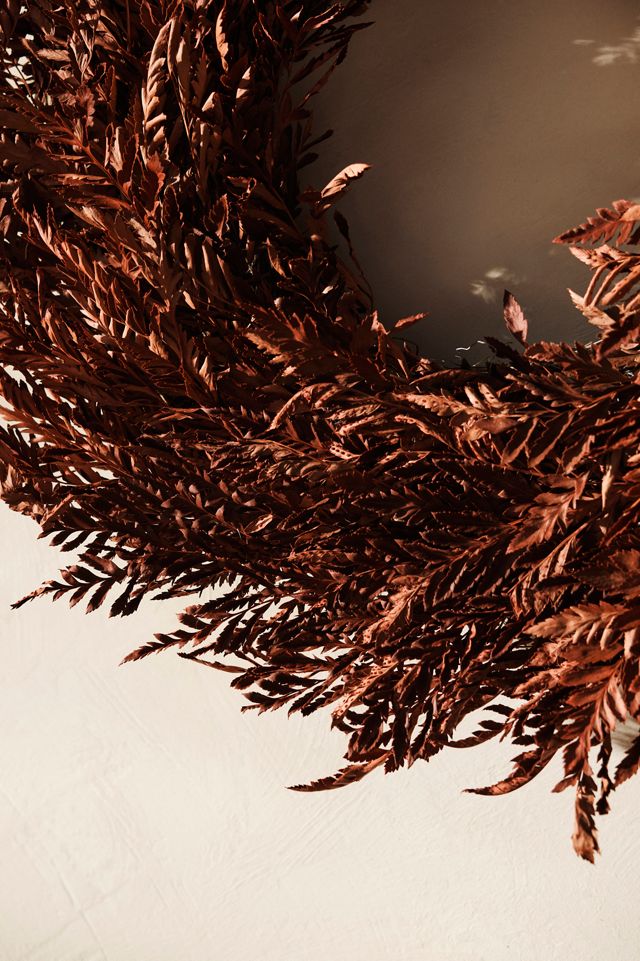 Preserved Fern Wreath #1