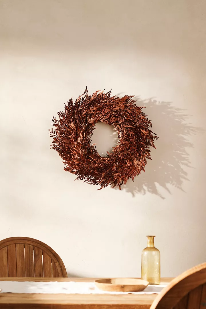 Terrain Preserved Fern Wreath