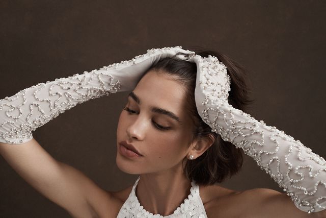 Retrofete Ari Embellished Gloves #1
