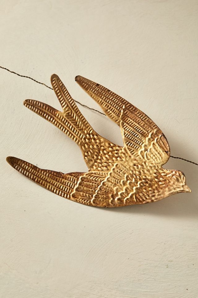 Gilded Gliding Bird Garland #1