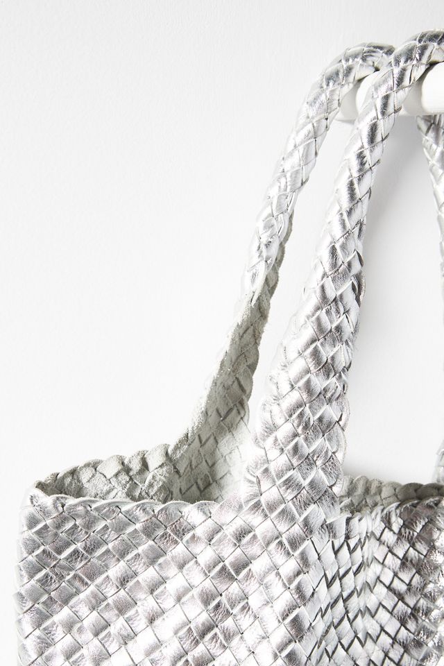 Woven Leather Tote #2