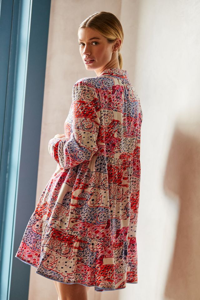 Olivia Wendel for Anthropologie Flannel Sleep Set #1