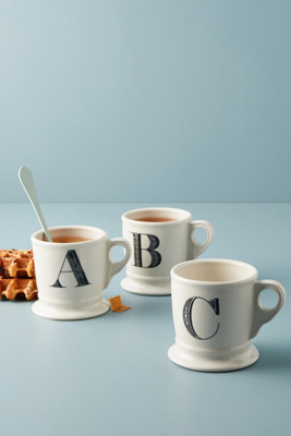 Anthropologie Monogram Mug - alternate view