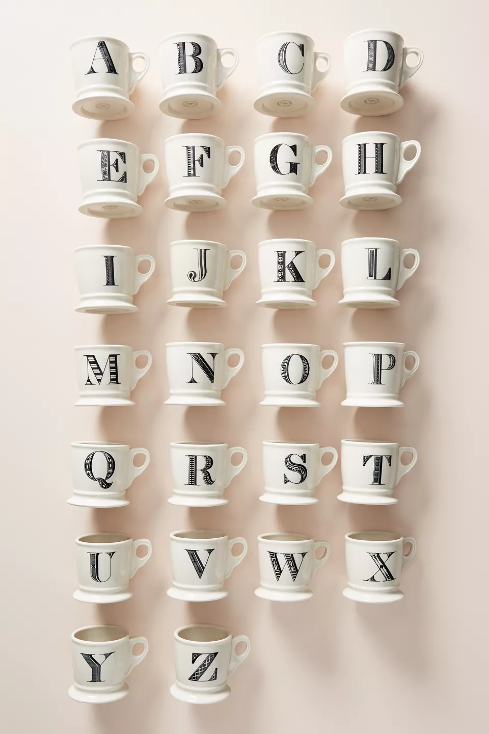 Anthropologie Monogram Mug