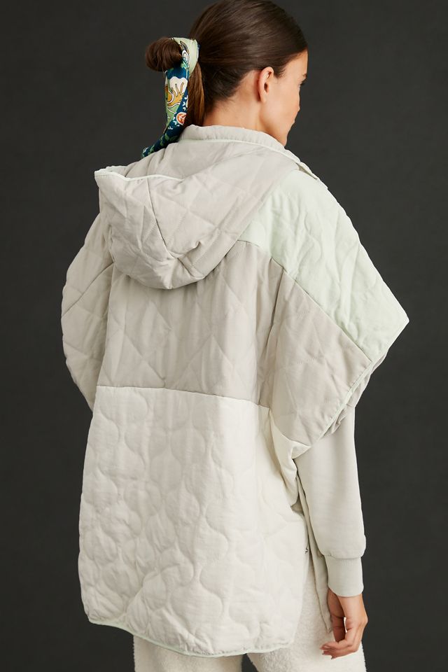 By Anthropologie Puffer Poncho #1