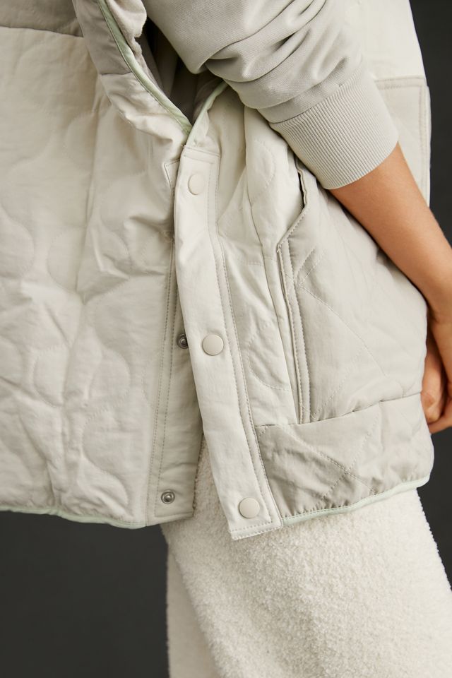 By Anthropologie Puffer Poncho #3