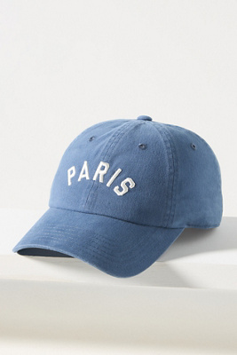 The Wanderlust Paris Baseball Cap | Anthropologie display picture 2