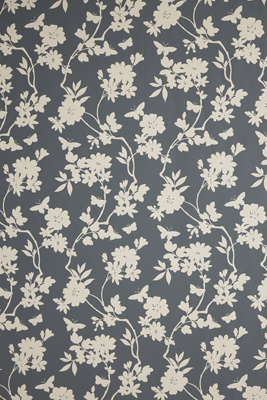 York Wallcoverings Flutter Vine Wallpaper In Grey