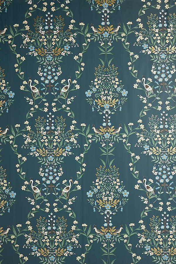 Rifle Paper Co . Luxembourg Wallpaper In Blue | ModeSens