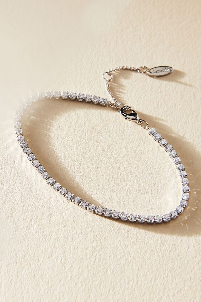 Serefina Skinny Tennis Bracelet Anthropologie